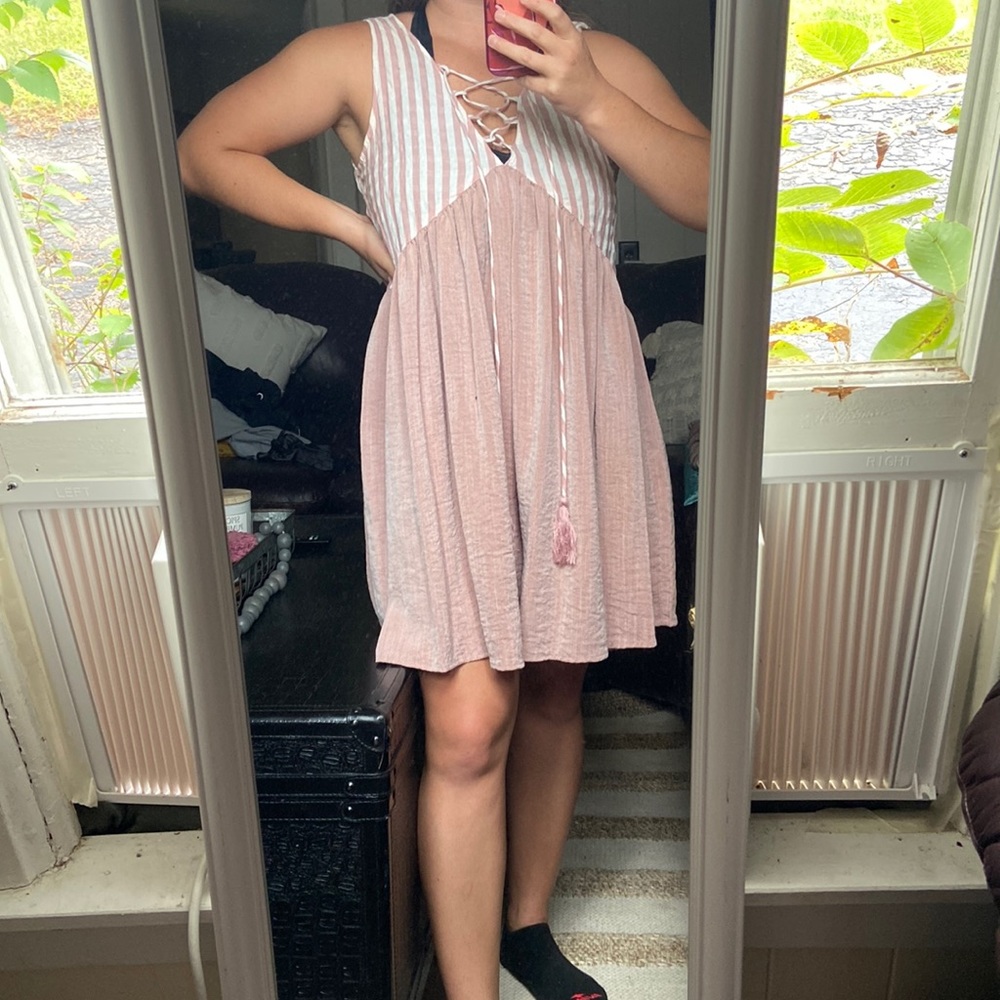 Hem & Thread Striped Romper